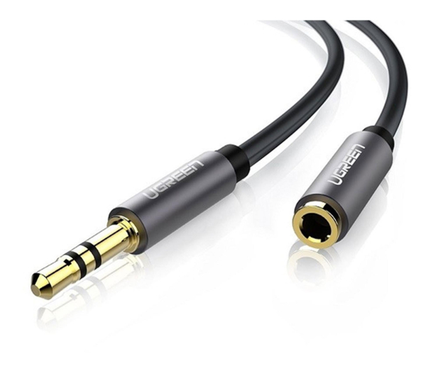 UGREEN AV118 Przedłużacz audio AUX jack 35 mm 1.5m czarny - 1501465 - zdjęcie
